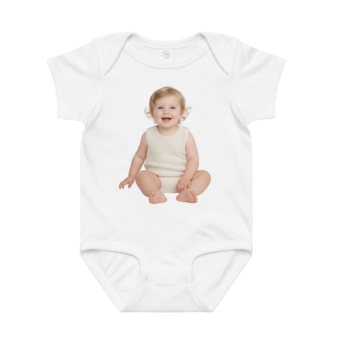 Baby Photo Jersey Bodysuit